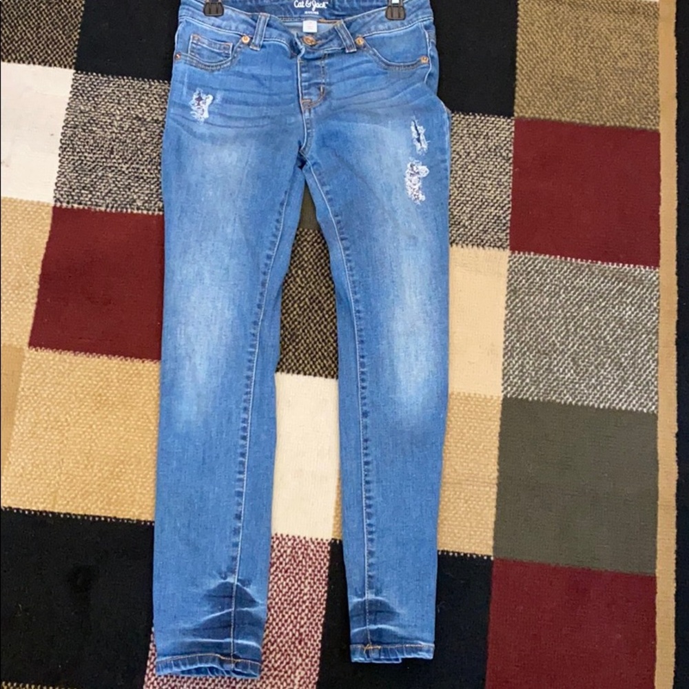 Kids skinny leg denim